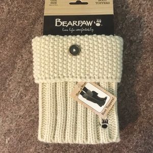 Bear paw boot toppers